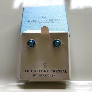 Touchstone Crystal Shimmery Ice earrings